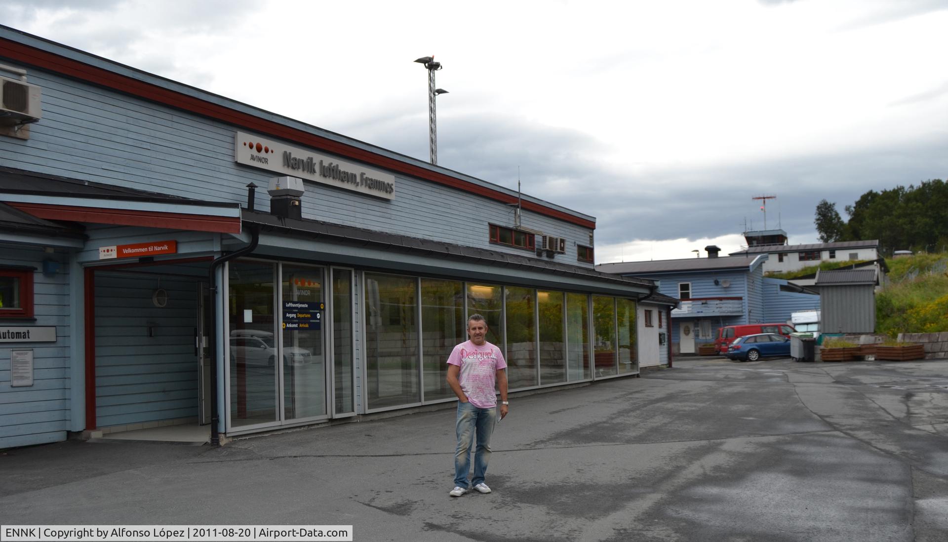 Narvik Airport, Framnes, Narvik, Nordland Norway (ENNK) - Aeropuerto de Narvik Frammes, en Noruega (Norway)
