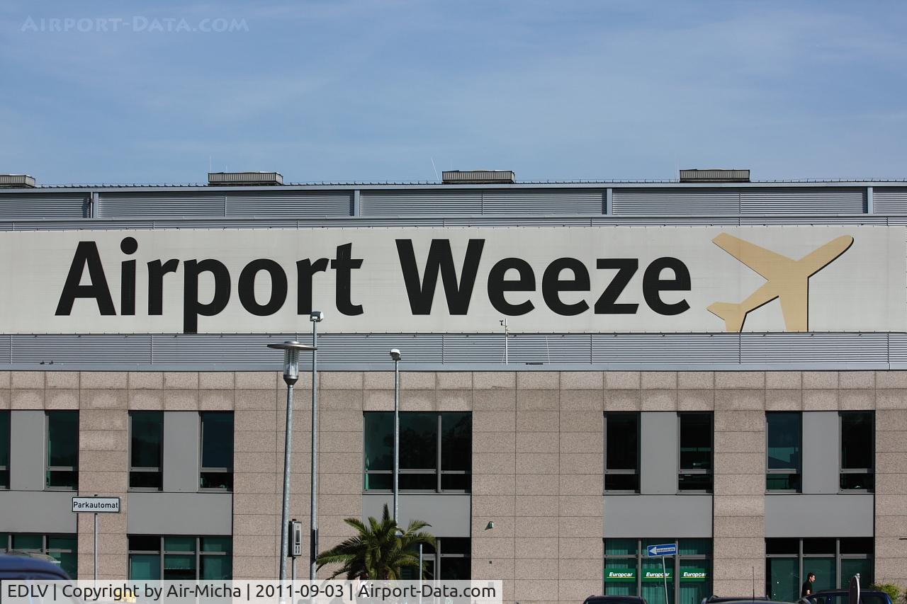 Weeze Airport (formerly Niederrhein Airport), Weeze Germany (EDLV) - Logo of Weeze Airport, Germany, EDLV/ NRN