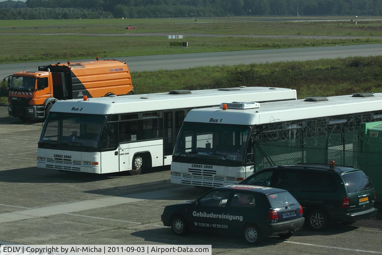Weeze Airport (formerly Niederrhein Airport), Weeze Germany (EDLV) - Airport buses, from Weeze Airport, Germany, EDLV/ NRN
