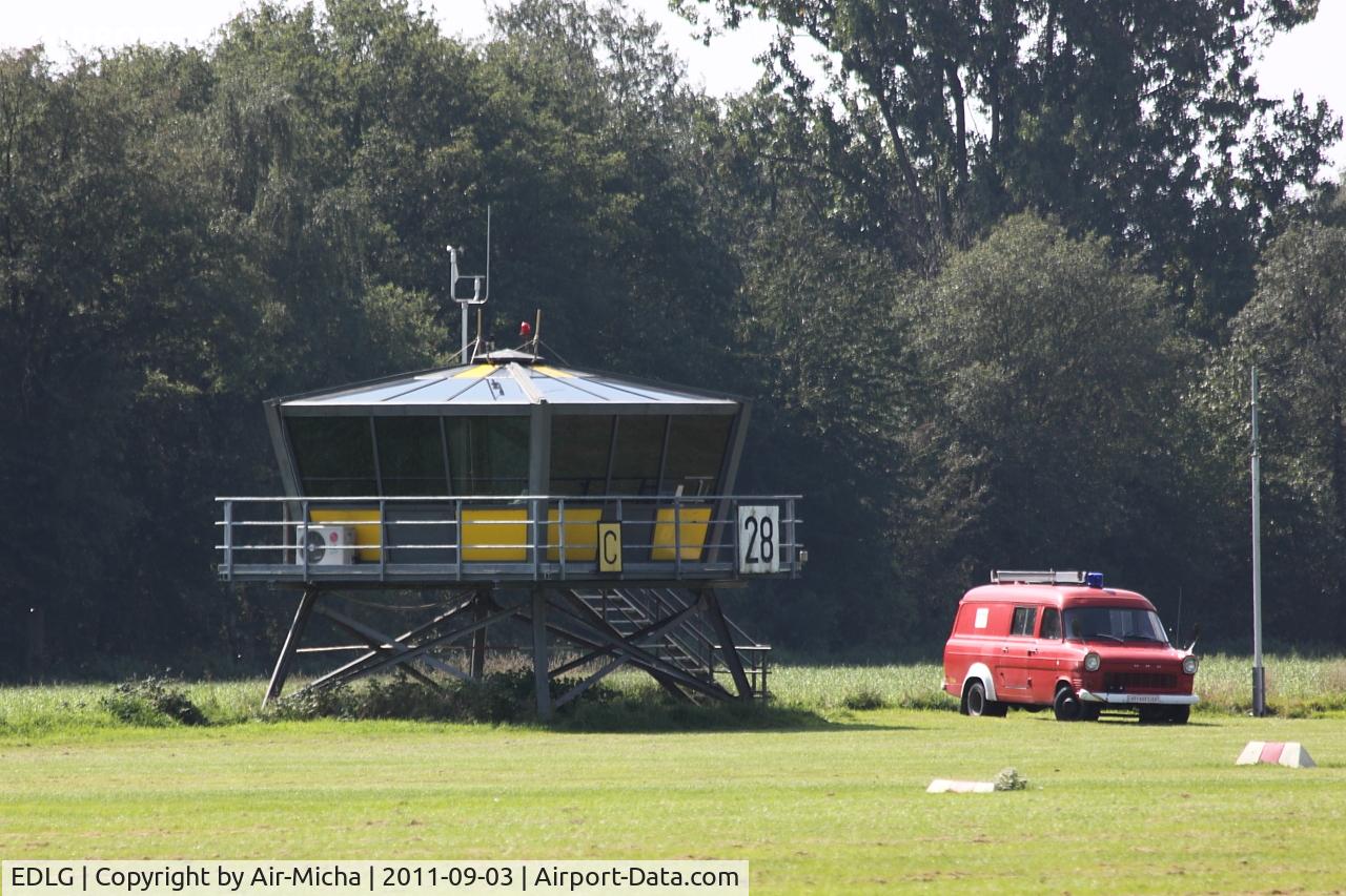 Goch-Asperden Airport, Goch Germany (EDLG) - Tower of Goch-Asperden Airport, Germany, EDLG