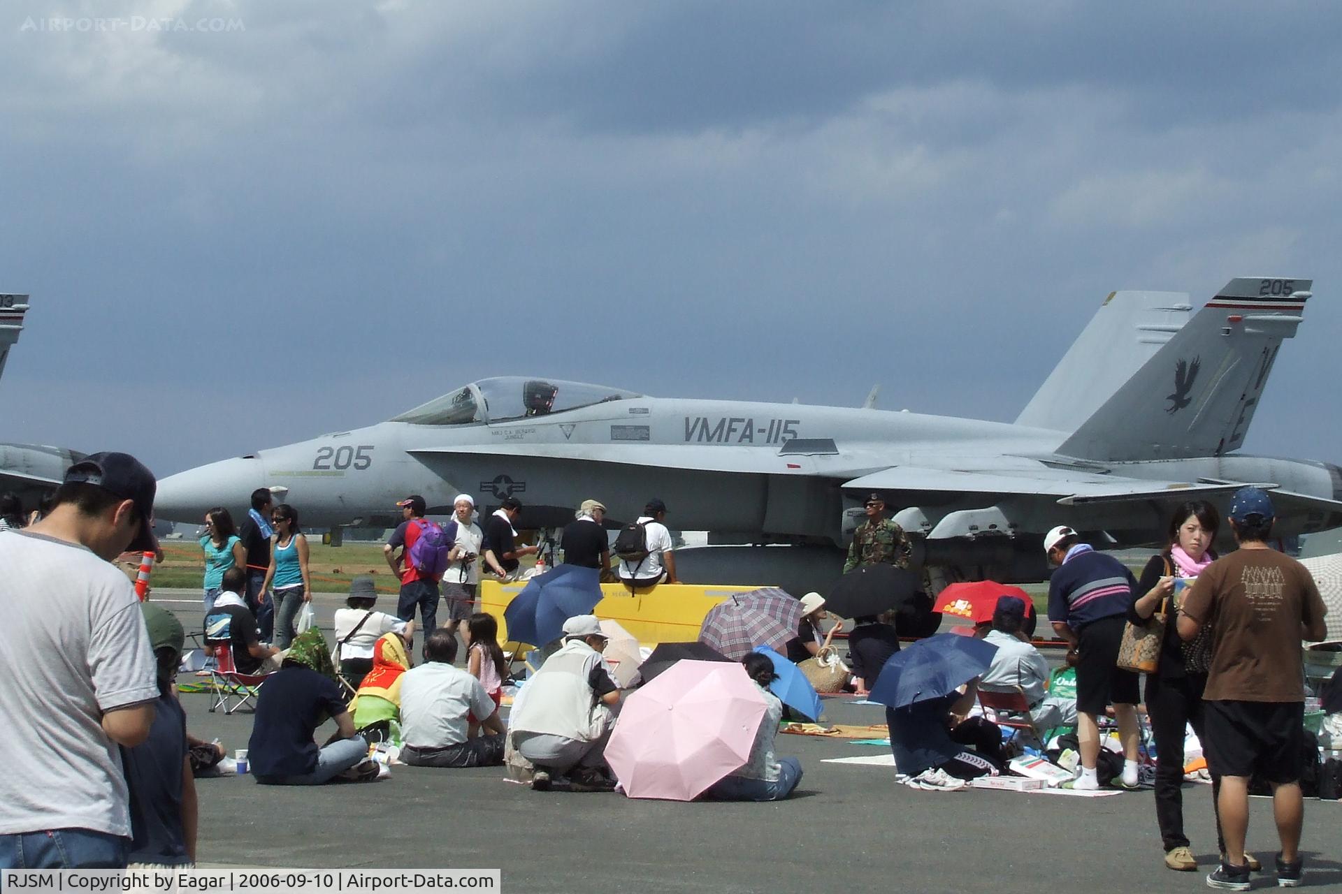 Misawa Air Base / Misawa Airport, Misawa, Aomori Japan (RJSM) - F/A-18 Hornet