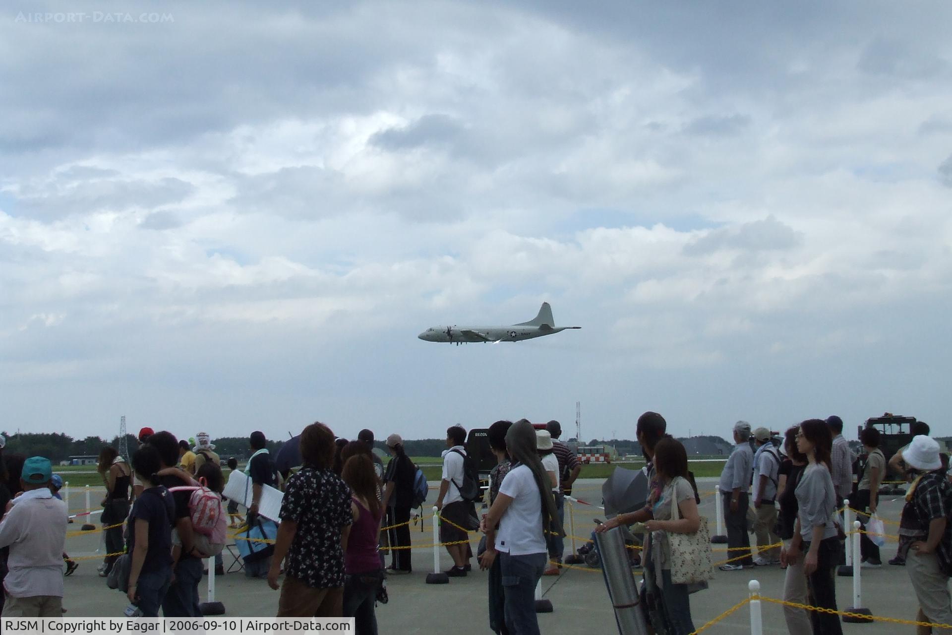 Misawa Air Base / Misawa Airport, Misawa, Aomori Japan (RJSM) - P-3C Orion fly-by
