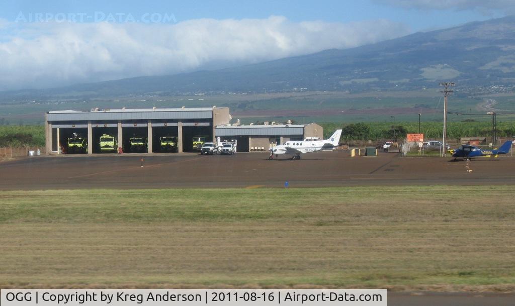Kahului Airport (OGG) - The fire station at PHOG.