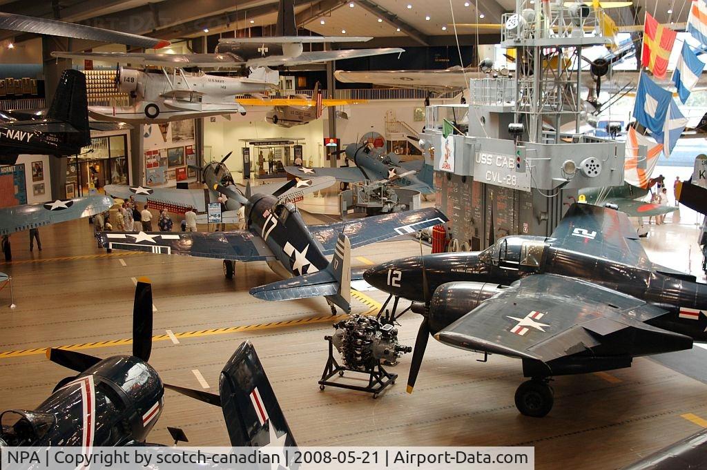 Pensacola Nas/forrest Sherman Field/ Airport (NPA) - World War II Aircraft Carrier Exhibit at the National Naval Aviation Museum, Pensacola, FL