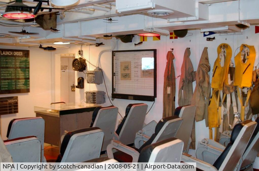 Pensacola Nas/forrest Sherman Field/ Airport (NPA) - World War II Aircraft Carrier Exhibit at the National Naval Aviation Museum, Pensacola, FL