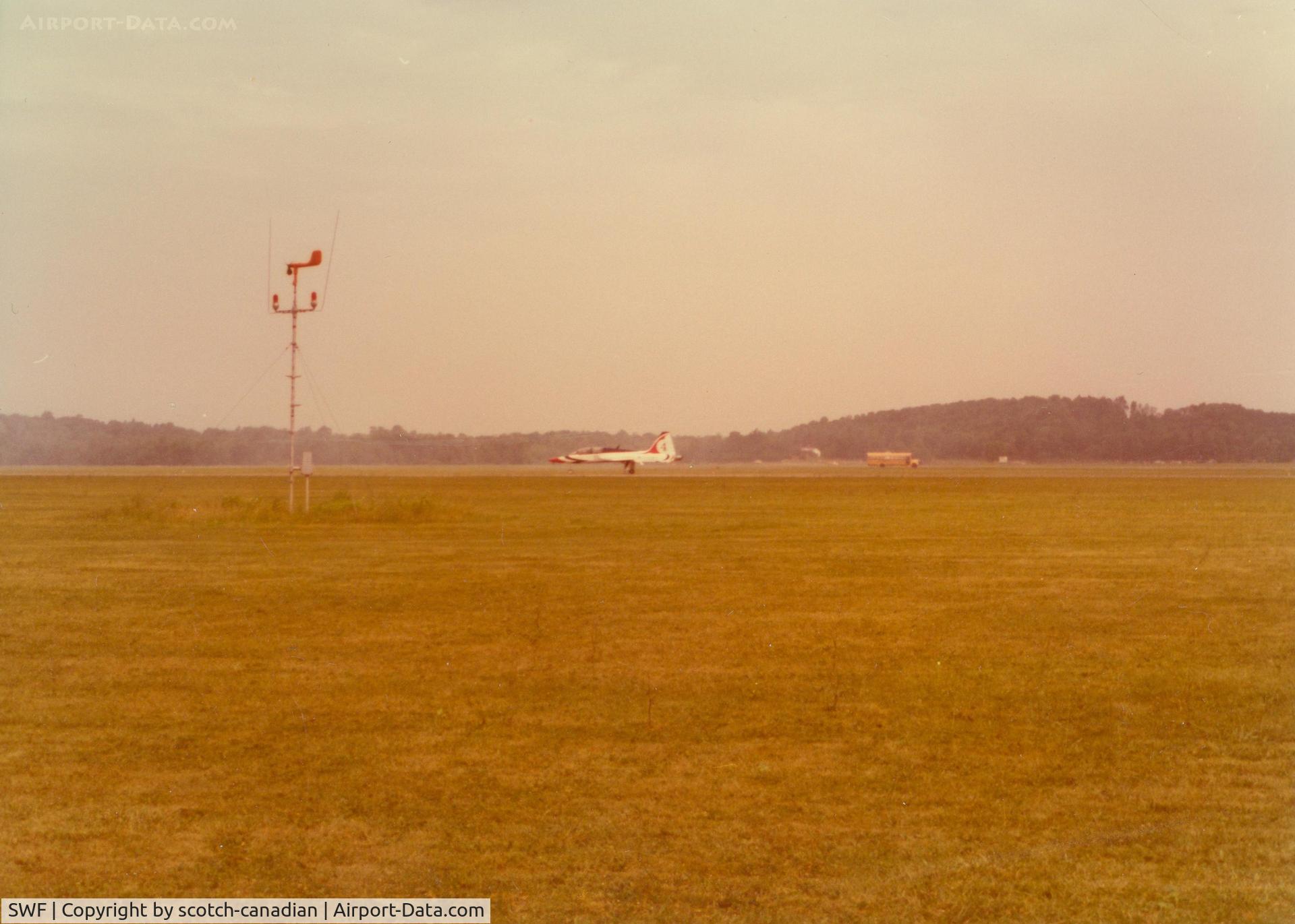 Stewart International Airport (SWF) - Thunderbird 4 at Stewart International Airport, Newburgh, NY
