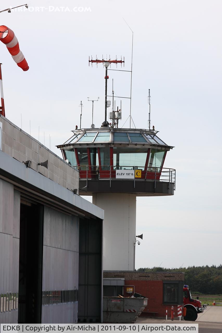 Bonn-Hangelar Airport, Sankt Augustin Germany (EDKB) - Tower of Federal Police at the Bonn-Hangelar Airport, Germany, EDKB/ BNJ