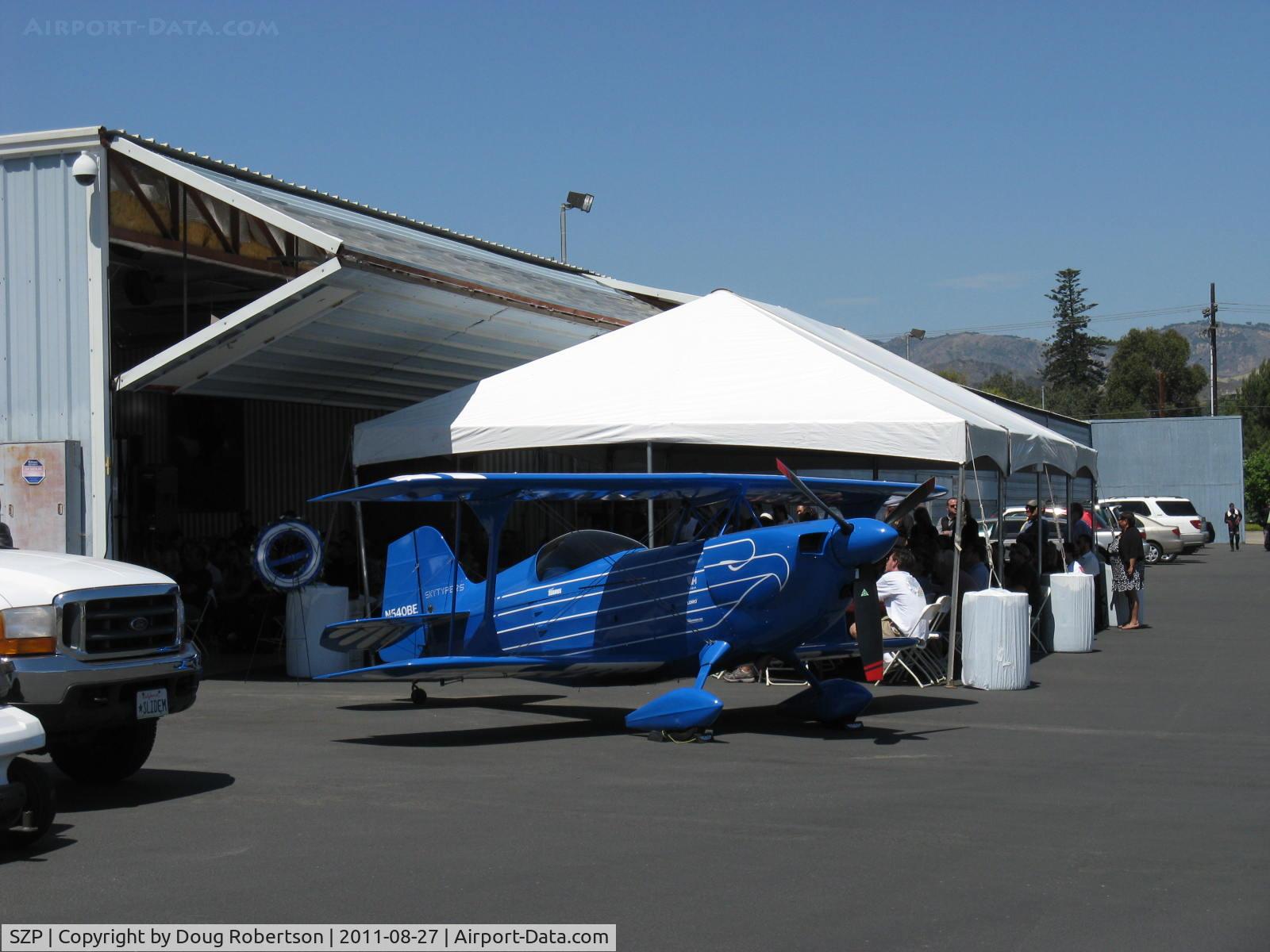 Santa Paula Airport (SZP) - James 'Seamus' McCaughley, Jr, Memorial-with his aerobatic ride N540BE Christen EAGLE II