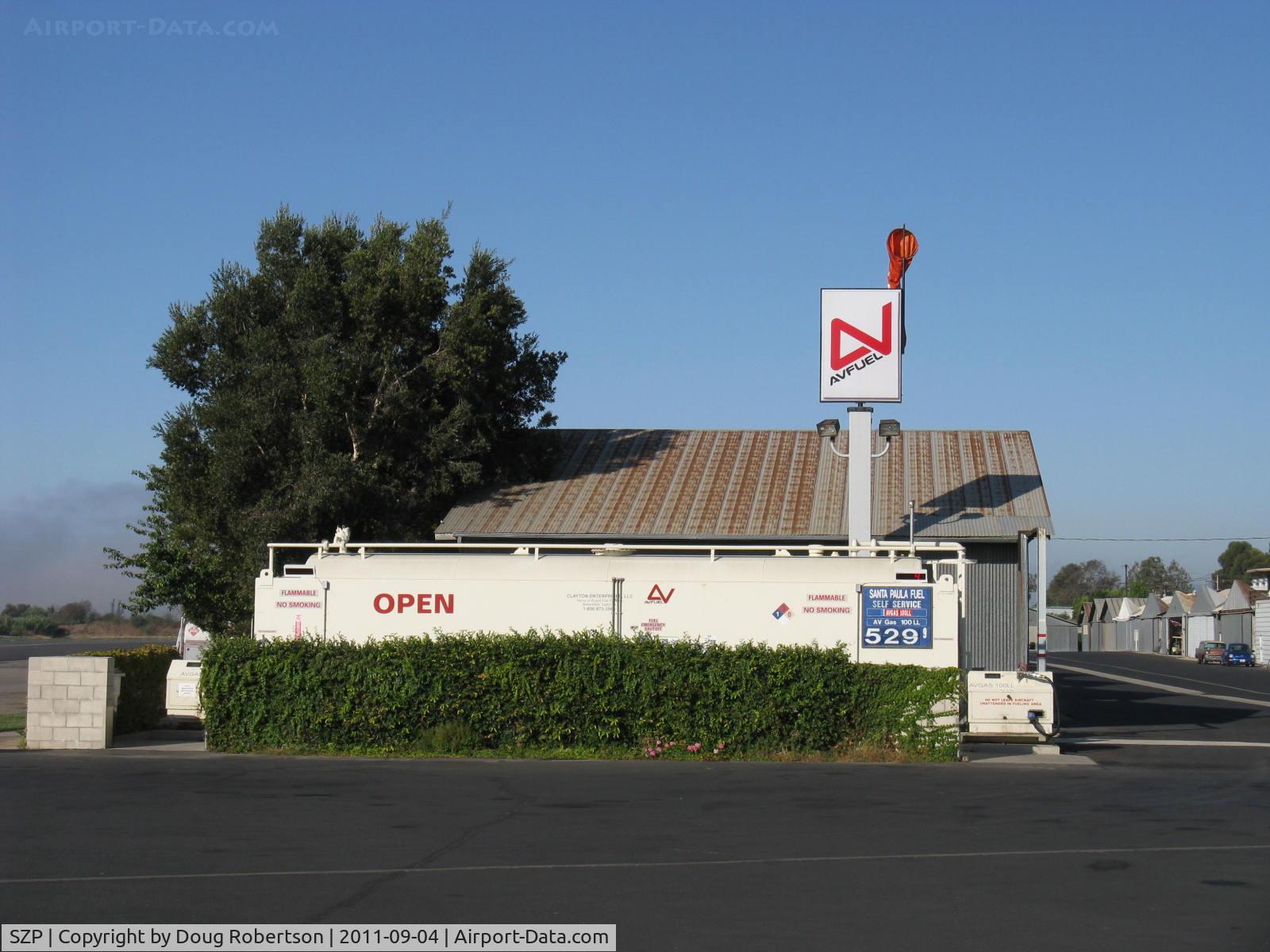 Santa Paula Airport (SZP) - Self-Serve 100LL Fuel dock-still the cheapest 100LL in Ventura County.