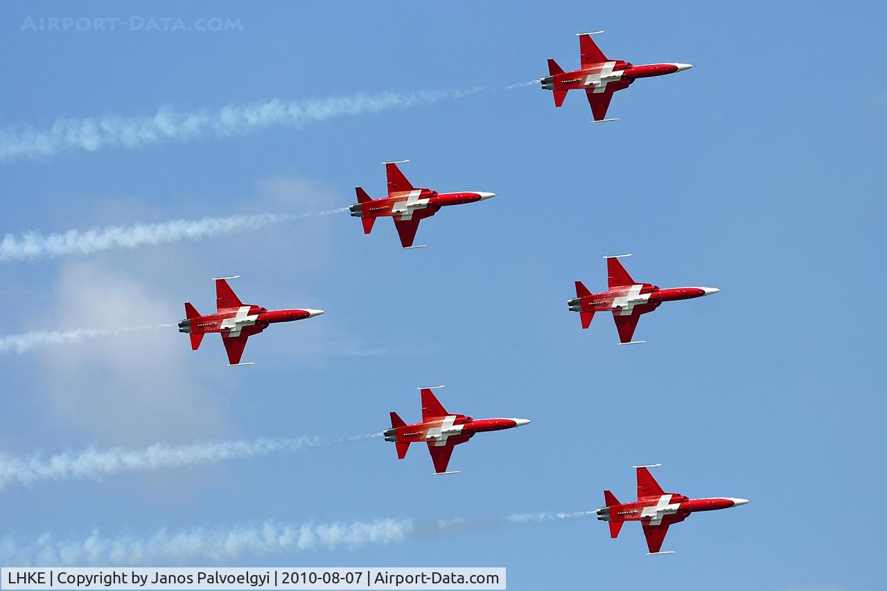 Kecskemét Airport, Kecskemét Hungary (LHKE) - Swiss-Air Force Northrop F-5E Tiger II