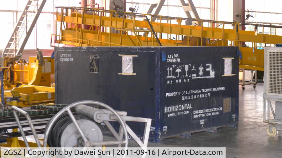 Shenzhen Bao'an International Airport, Shenzhen, Guangdong China (ZGSZ) - shenzhenair hanger