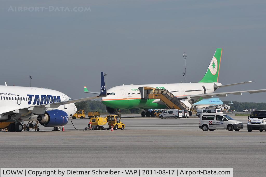 Vienna International Airport, Vienna Austria (LOWW) - Eva AIr Airbus 330-200