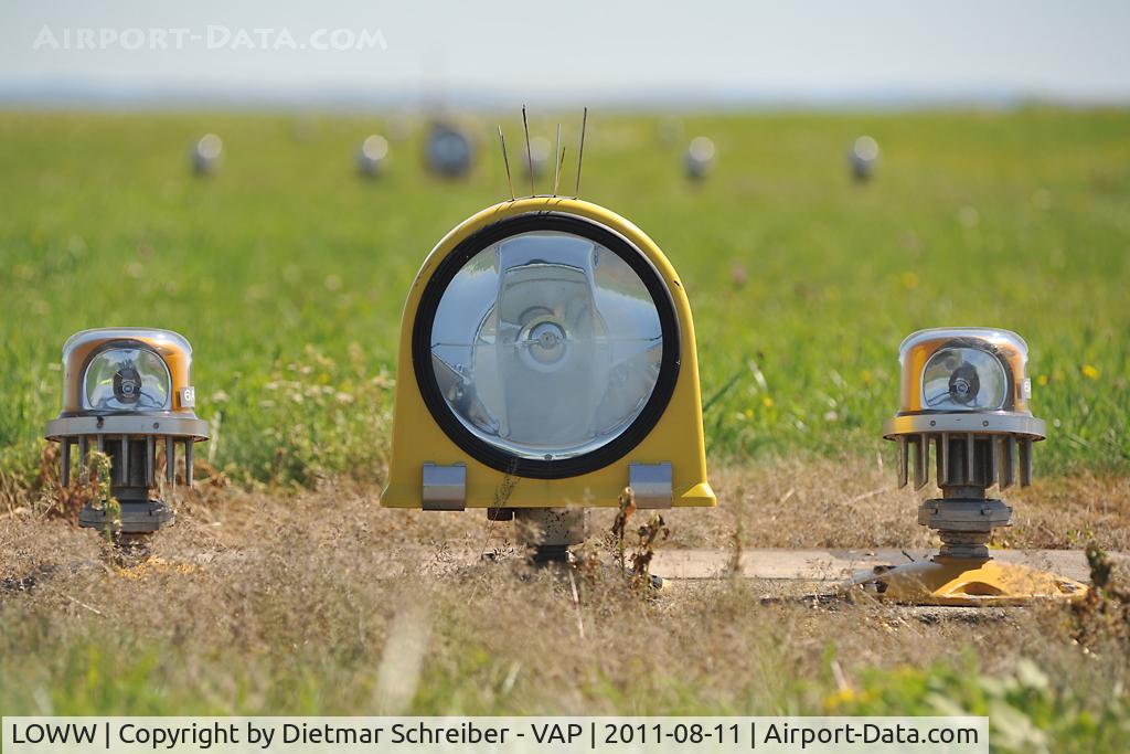 Vienna International Airport, Vienna Austria (LOWW) - Runway lights runway 16