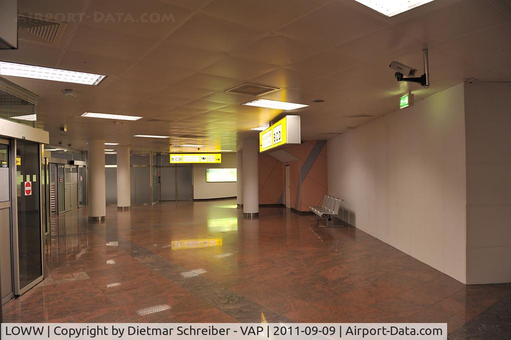 Vienna International Airport, Vienna Austria (LOWW) - Inside the terminal