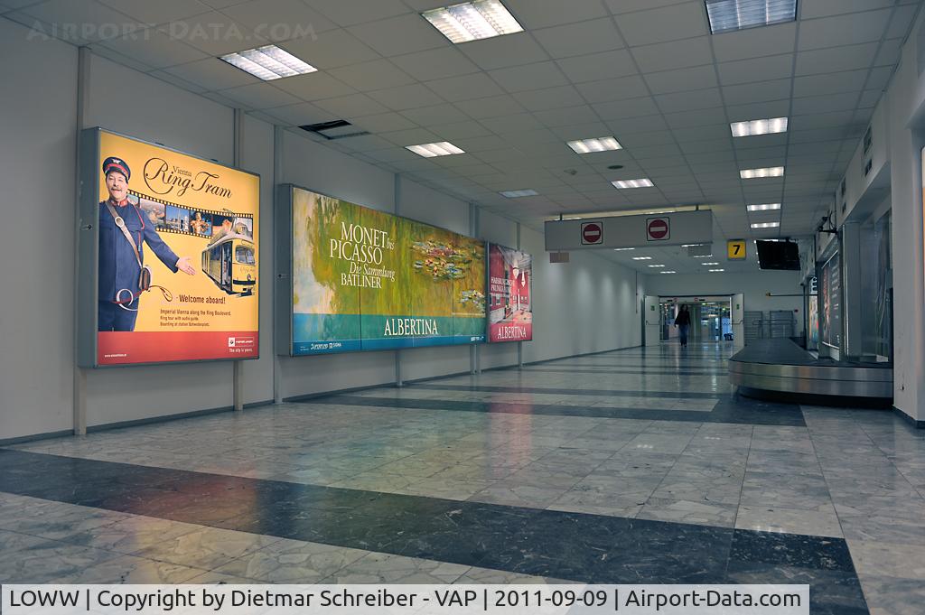 Vienna International Airport, Vienna Austria (LOWW) - Inside the terminal