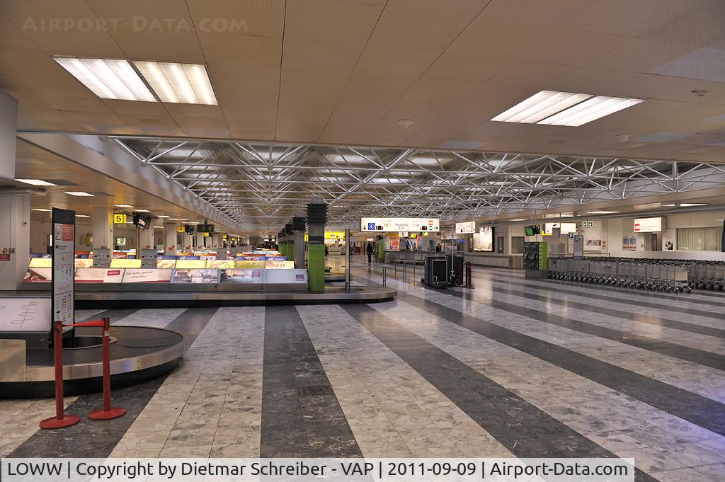 Vienna International Airport, Vienna Austria (LOWW) - Inside the terminal - baggage claim