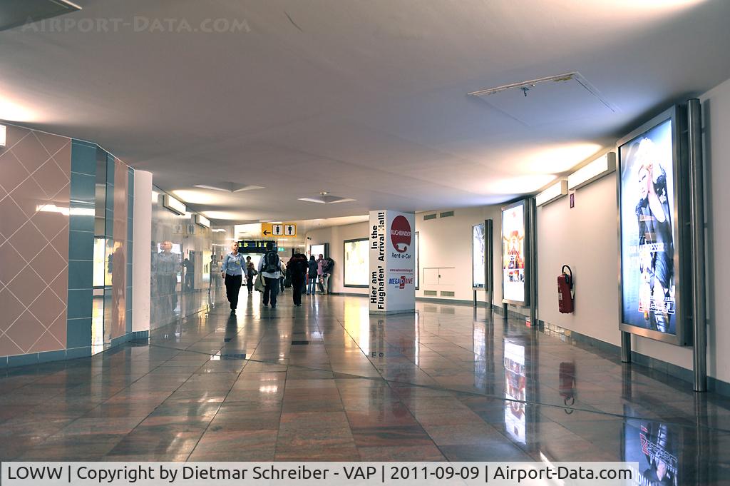 Vienna International Airport, Vienna Austria (LOWW) - Inside the terminal