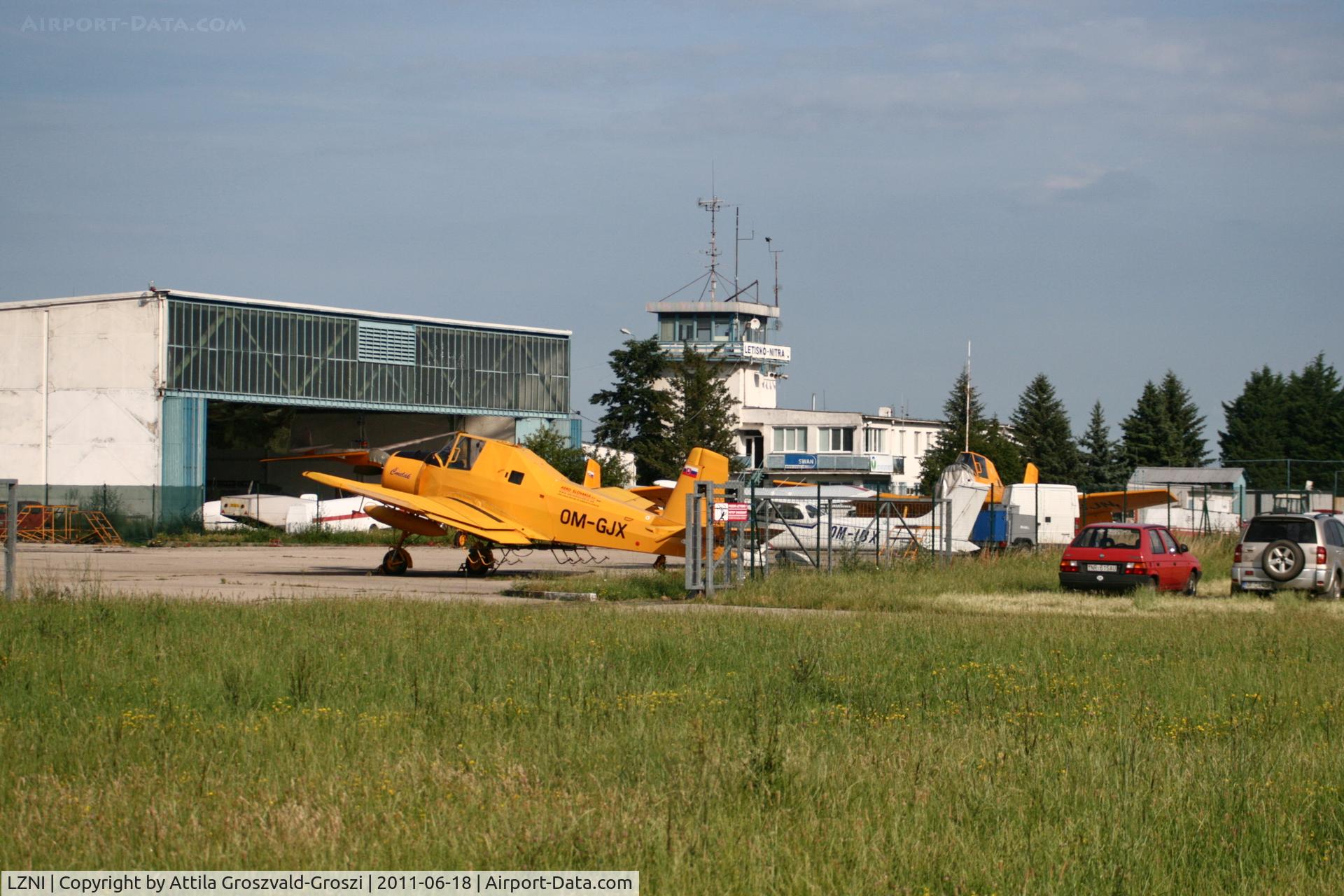 LZNI Airport - Nitra Janikovce Airport - Slovakia (Slovak Republik) SK - Aero Slovakia a.s. hangar