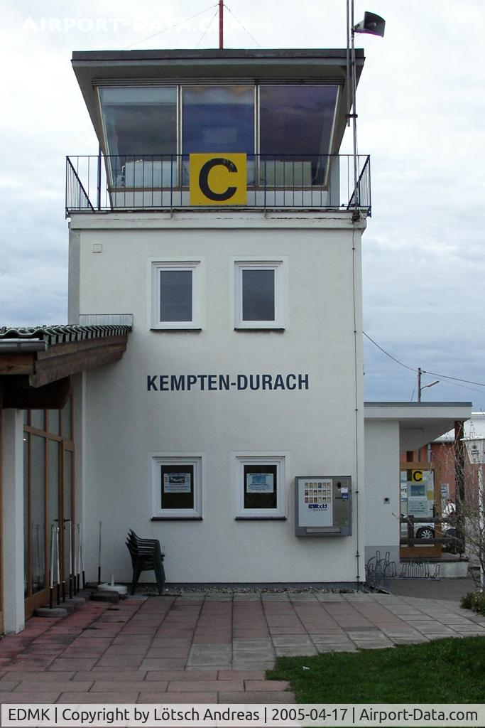 EDMK Airport - Tower of Airfield EDMK, Kempten-Durach