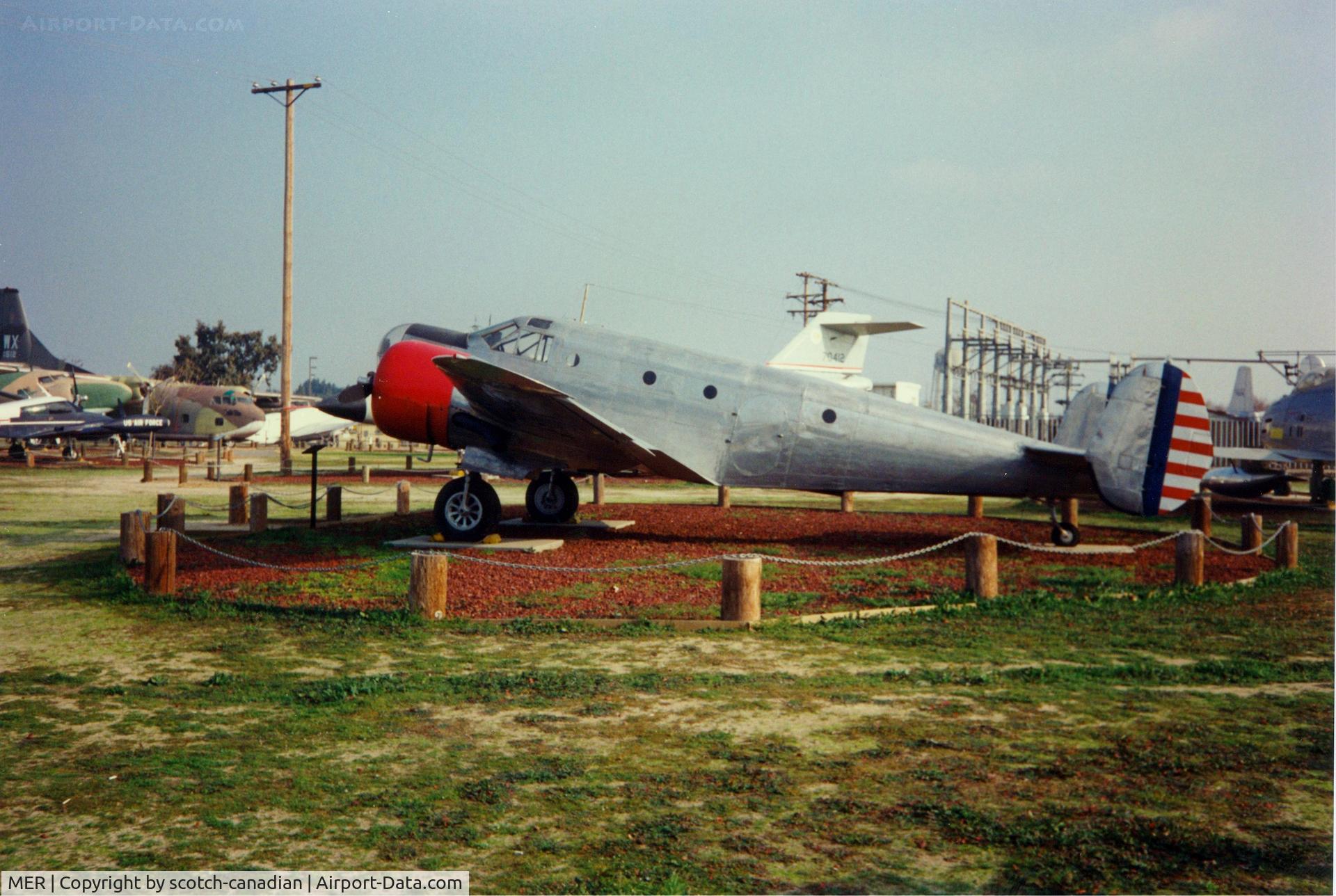 Castle Airport (MER) - Twin Engine Aircraft on display at Castle Air Museum, Atwater, CA - July 1989