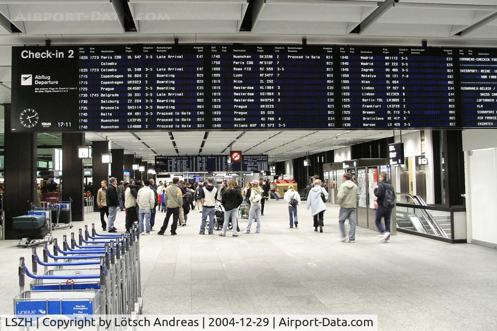 Zurich International Airport, Zurich Switzerland (LSZH) - ZRH Terminal 