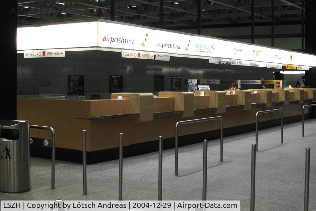 Zurich International Airport, Zurich Switzerland (LSZH) - terminal 