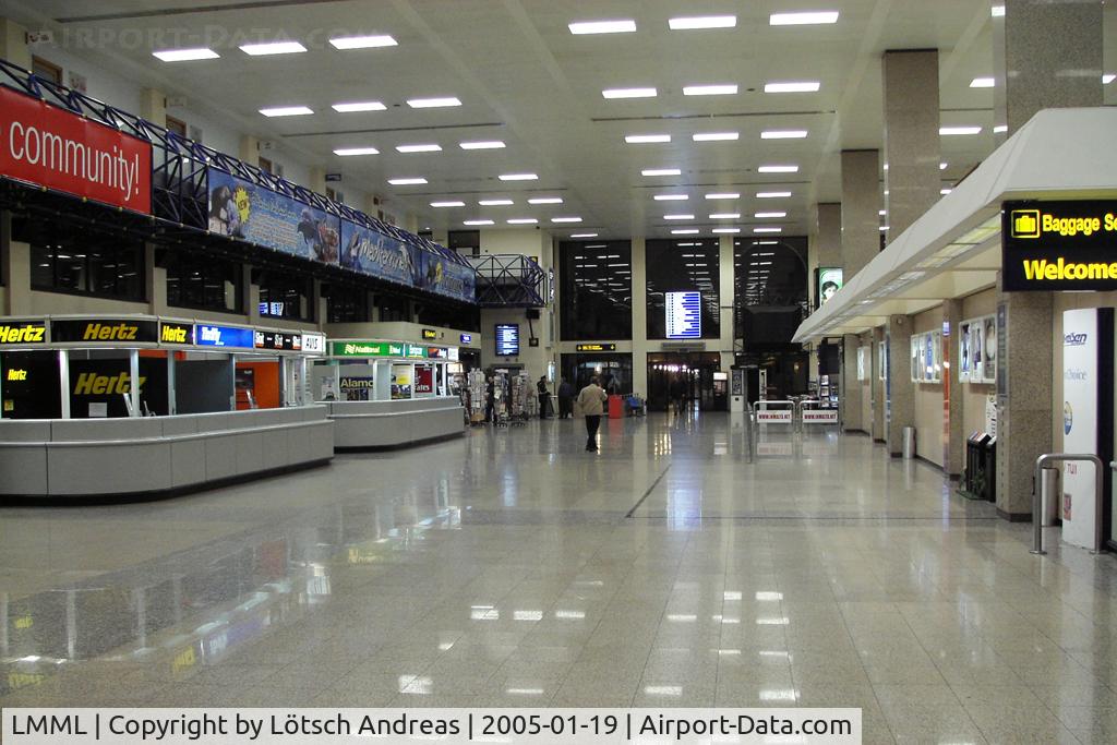 Malta International Airport (Luqa Airport), Luqa Malta (LMML) - Terminal overview