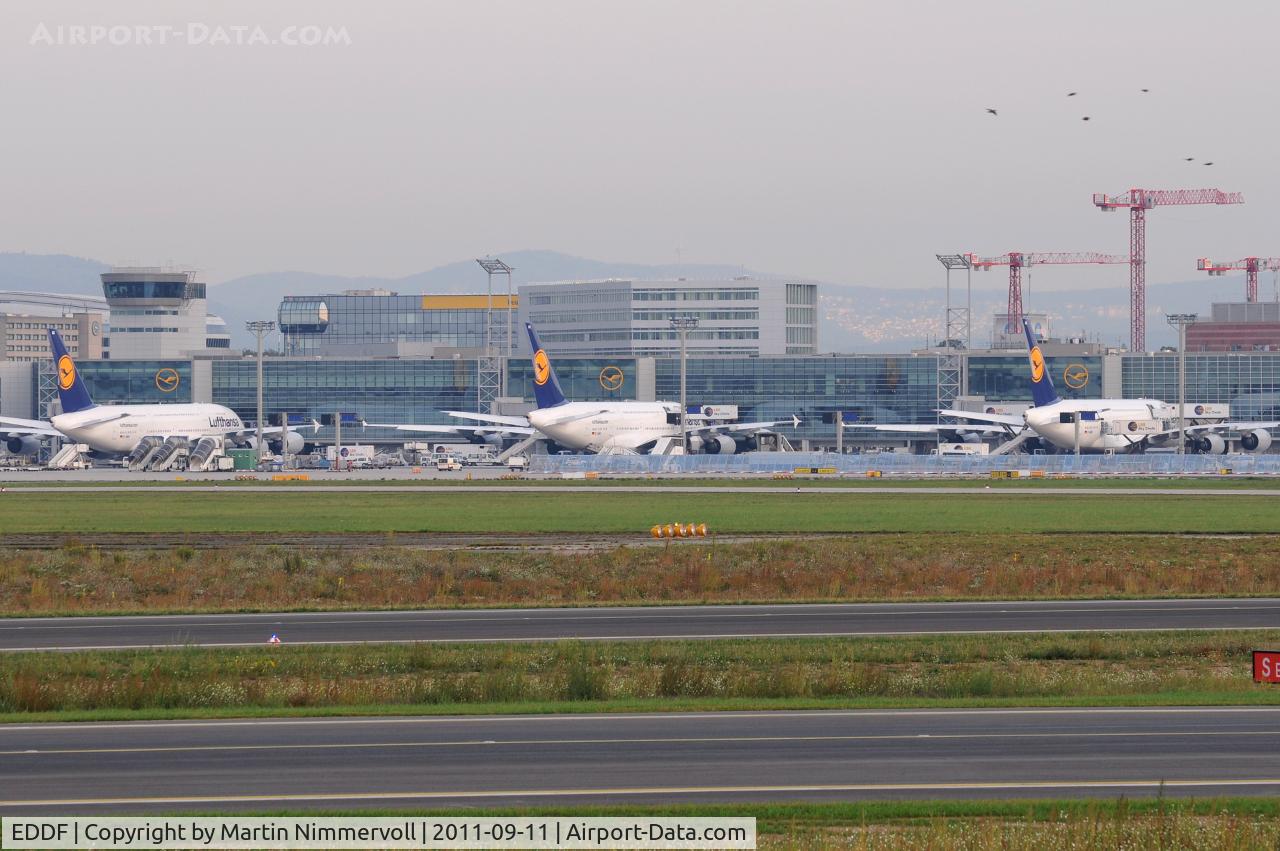 Frankfurt International Airport, Frankfurt am Main Germany (EDDF) - D-AIMG, D-AIMA, D-AIMB