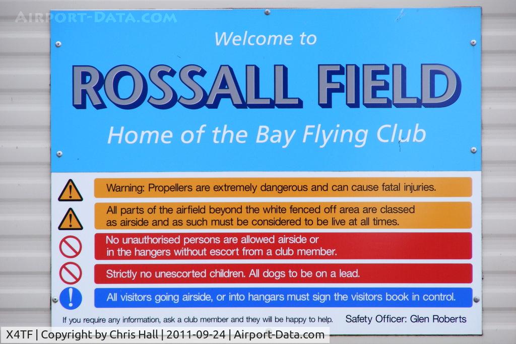 X4TF Airport - Rossall Field, Tarn Farm