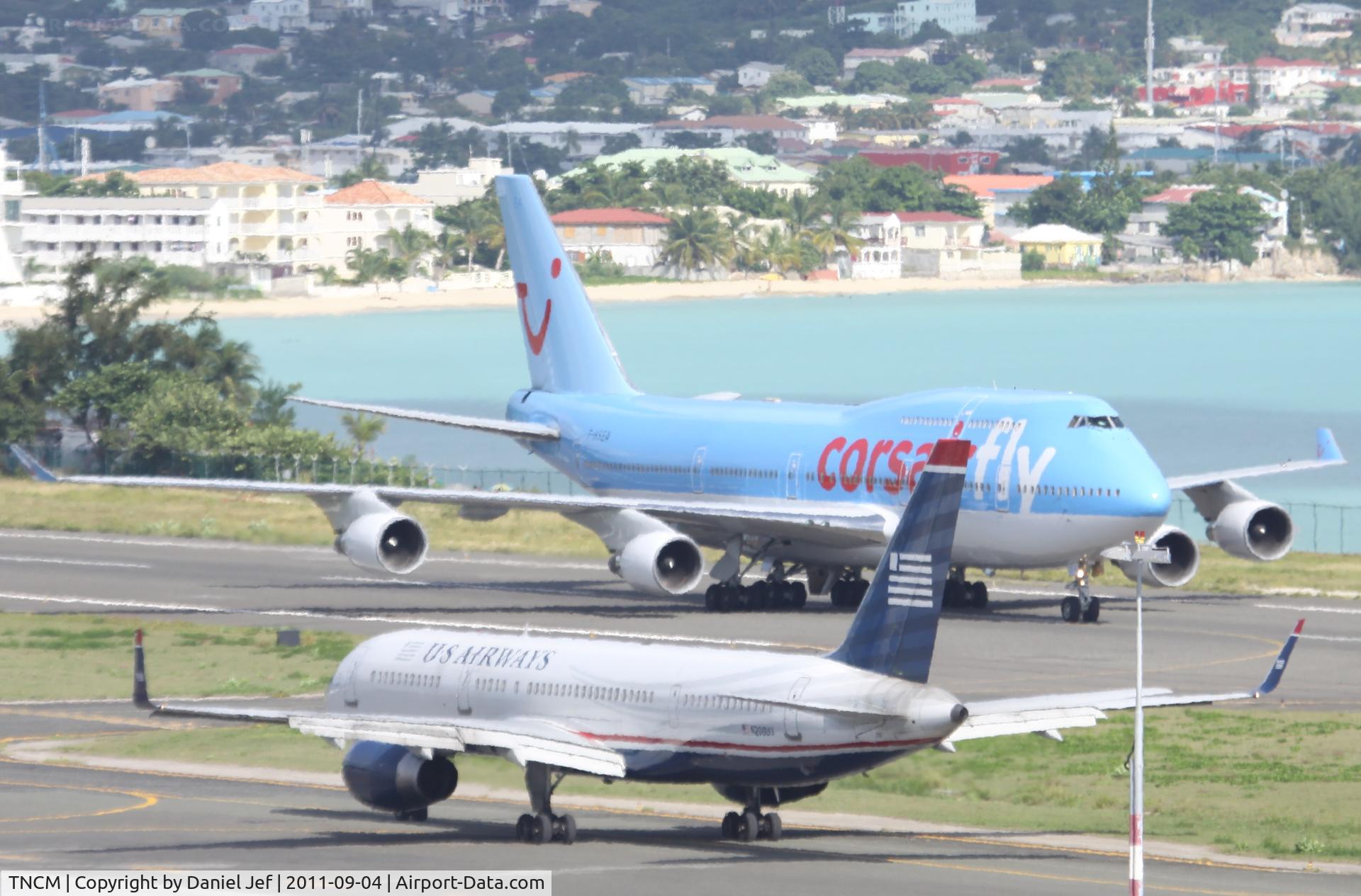 Princess Juliana International Airport, Philipsburg, Sint Maarten Netherlands Antilles (TNCM) - The ramp at TNCM
