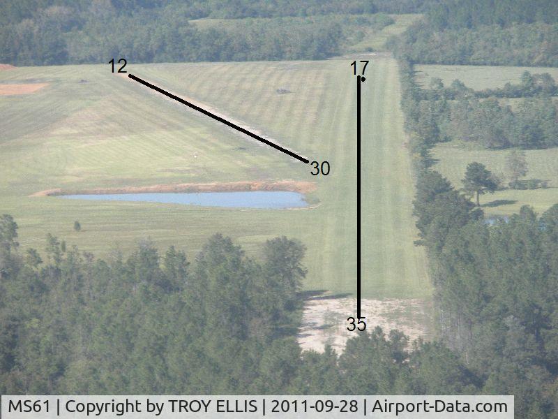 Ellis Field Airport (MS61) - PRIVATE USE 
985-960-6165