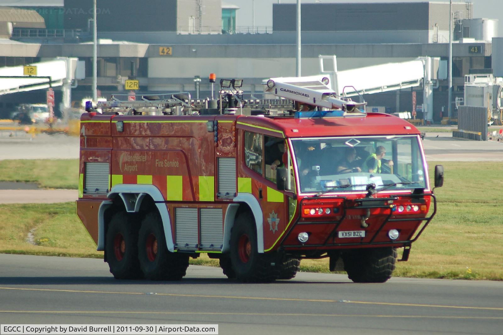 Manchester Airport, Manchester, England United Kingdom (EGCC) - Manchester Airport Fire Service 1 VX51BSC