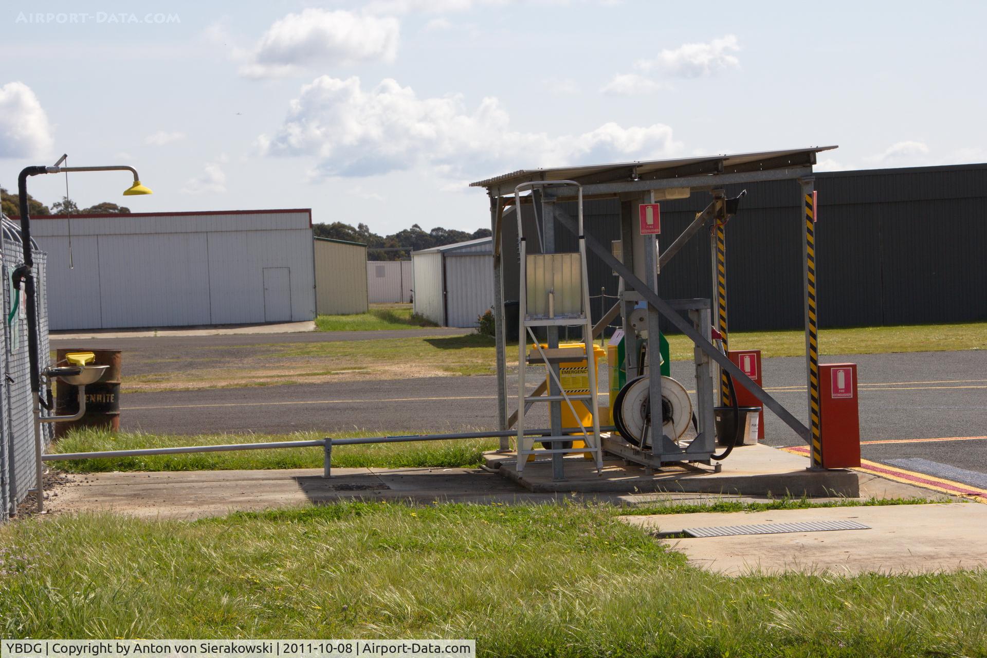 Bendigo Airport, Bendigo, Victoria Australia (YBDG) - YBDG Bendigo Municipal - Fuel station