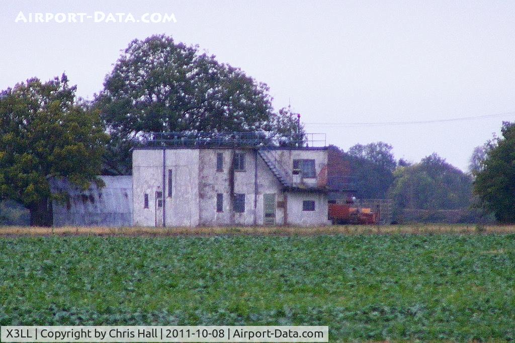 X3LL Airport - Control Tower at the former RAF Little Staughton