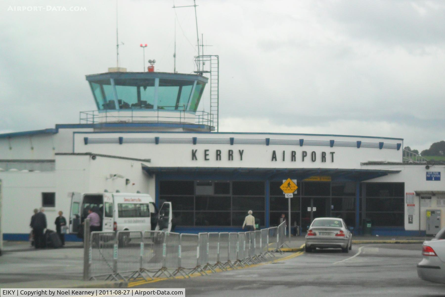 Kerry Airport (Farranfore Airport), Farranfore, County Kerry Ireland (EIKY) - The Departure Building and Control Tower at Kerry Airport.