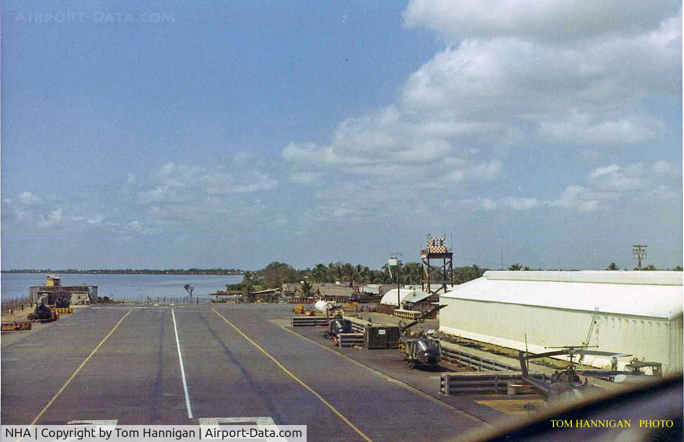 Nha Trang Airport, Nha Trang Viet Nam (NHA) - On close final on Nha Be's runway 29.  Date: 1971