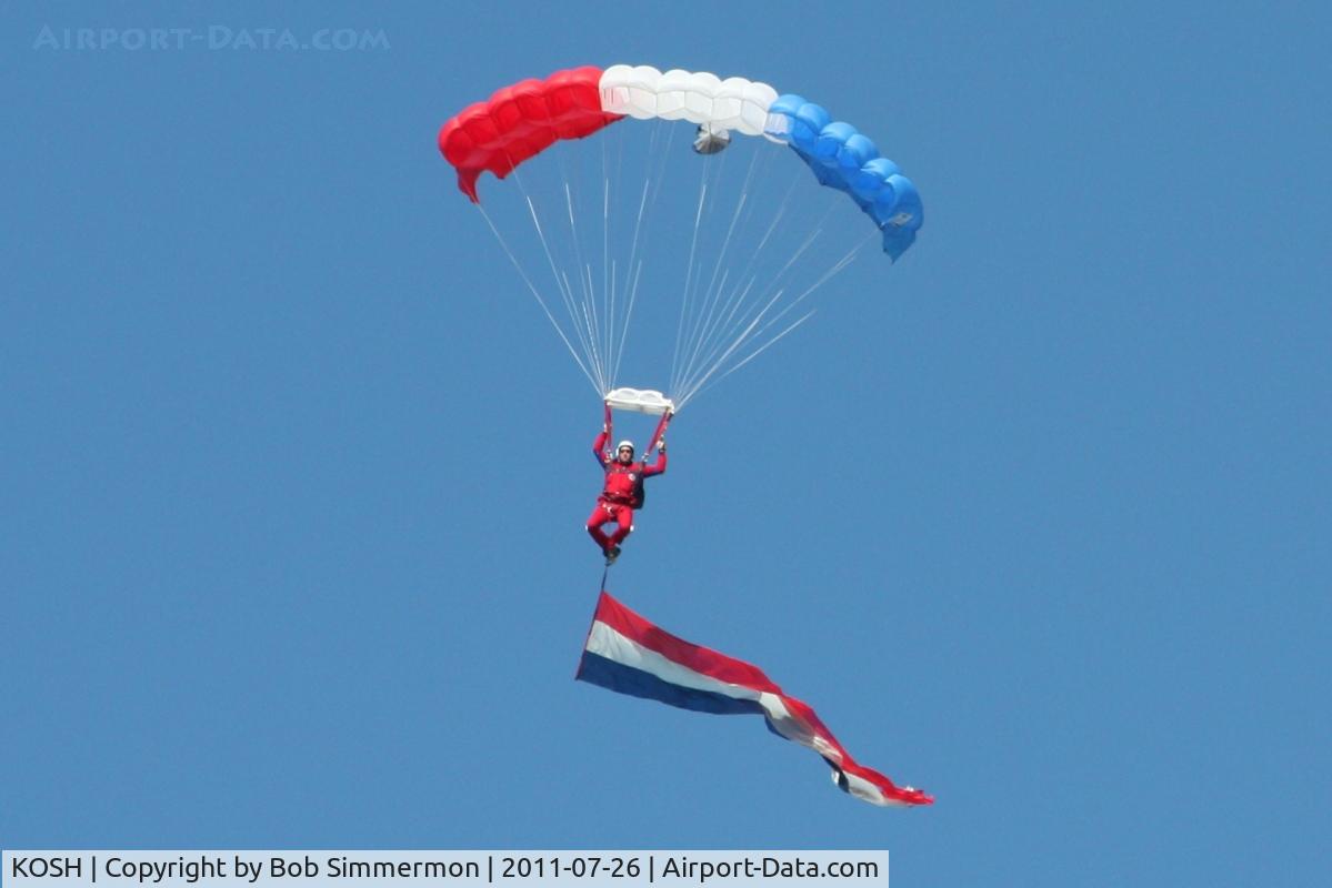 Wittman Regional Airport (OSH) - Skies over Oshkosh during Airventure 2011.