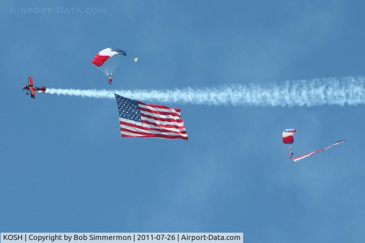 Wittman Regional Airport (OSH) - Opening of the airshow at Airventure 2011.
