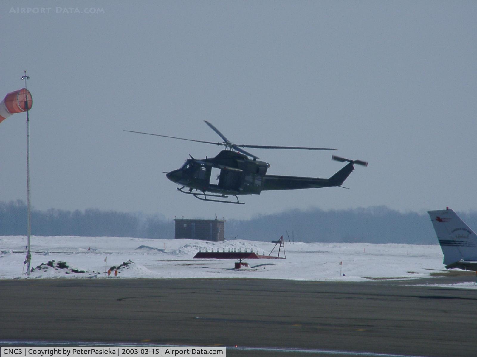 CNC3 Airport - Military Helicoper visits Brampton Airport, Ontario Canada