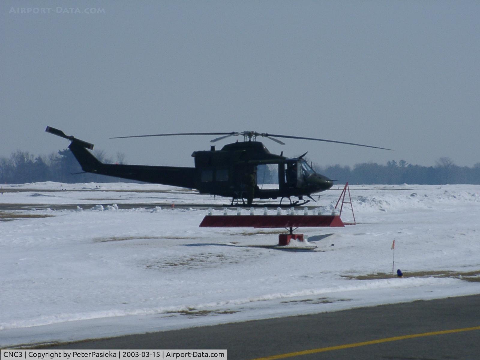 CNC3 Airport - Military Helicoper visits Brampton Airport, Ontario Canada