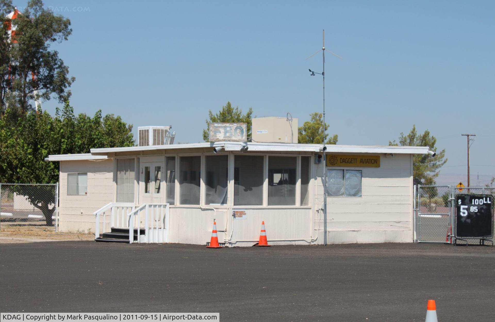 Barstow-daggett Airport (DAG) - FBO Building Daggett Airport