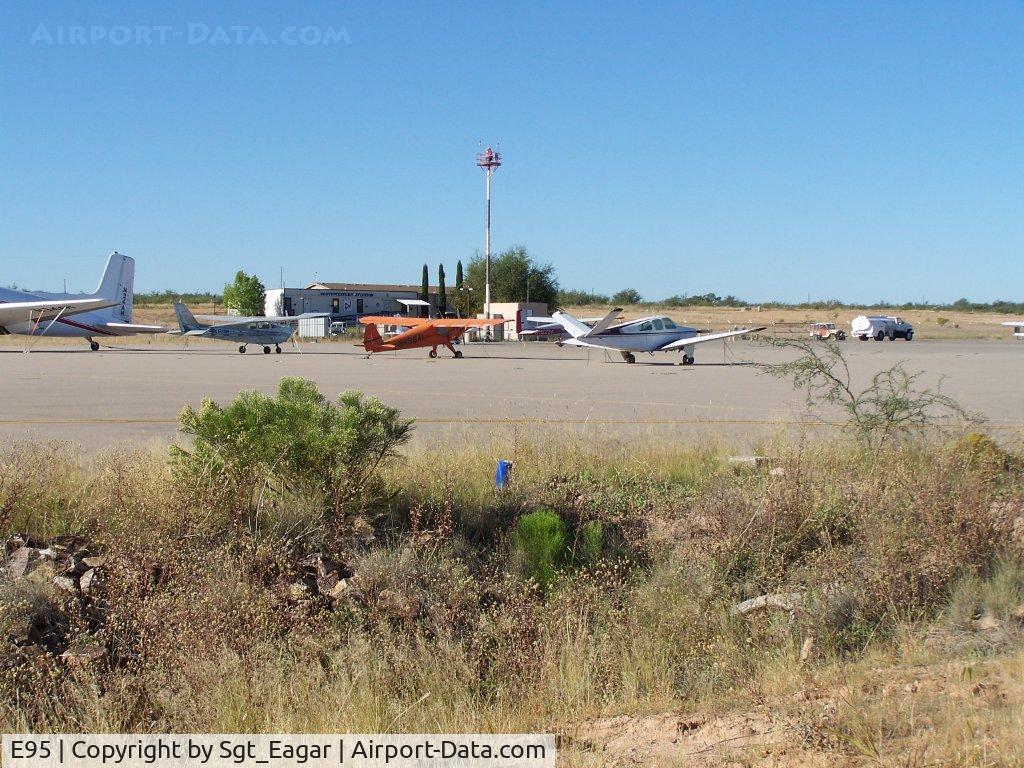 Benson Municipal Airport (E95) - My dad took this photo during a construction project