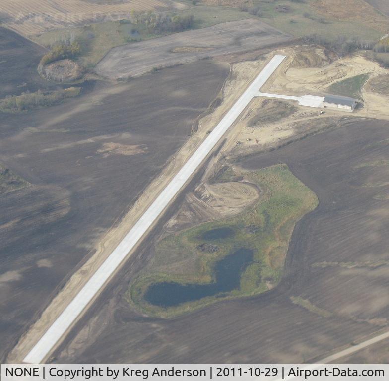 NONE Airport - An unknown, private airport being constructed 2 miles SSW of Terrace, MN.