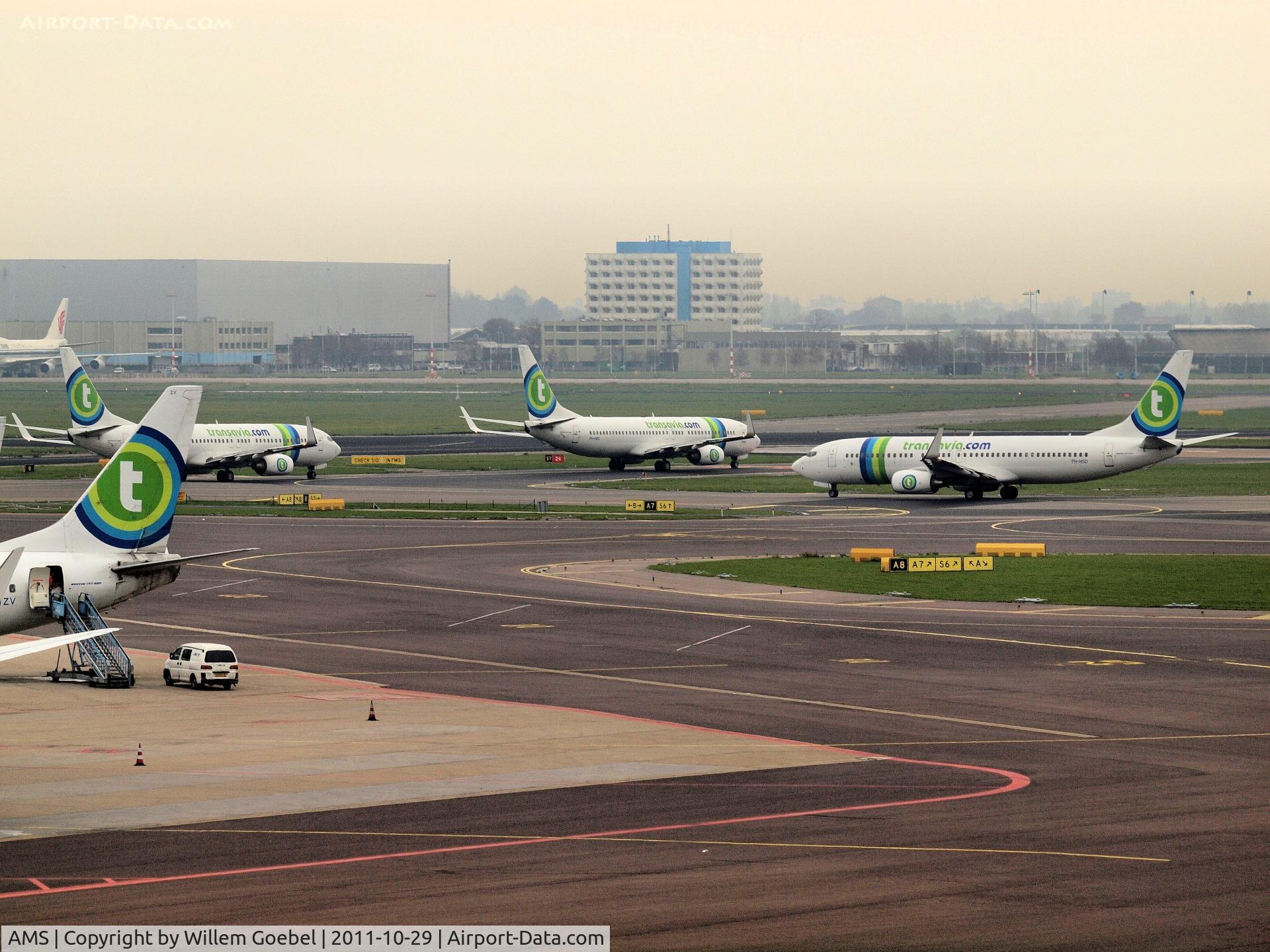 Amsterdam Schiphol Airport, Haarlemmermeer, near Amsterdam Netherlands (AMS) - A part of the 