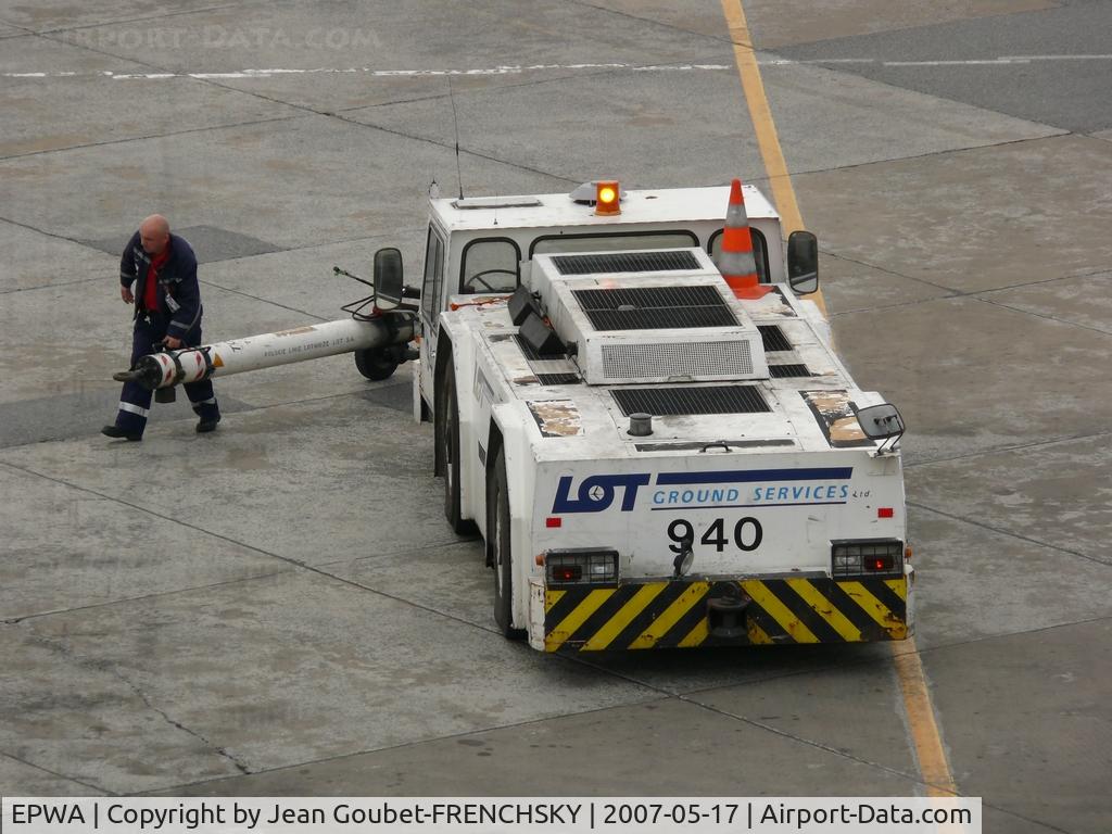 Warsaw Frederic Chopin Airport (formerly Okecie International Airport), Warsaw Poland (EPWA) - LOT ground services