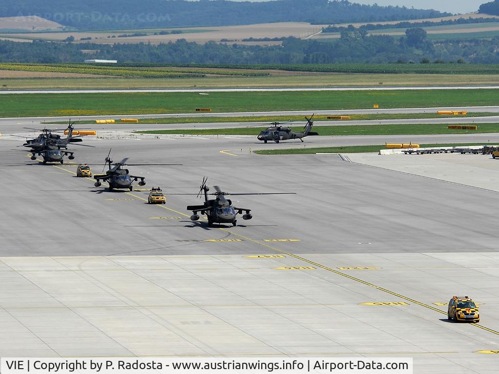Vienna International Airport, Vienna Austria (VIE) - US-Black Hawks arrived in VIE to receive fuel