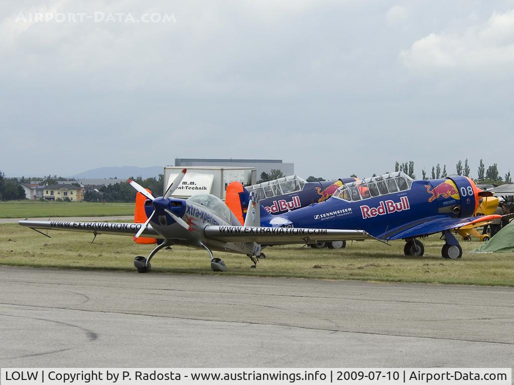 LOLW Airport - Overview Bücker Treffen 2009 at Wels