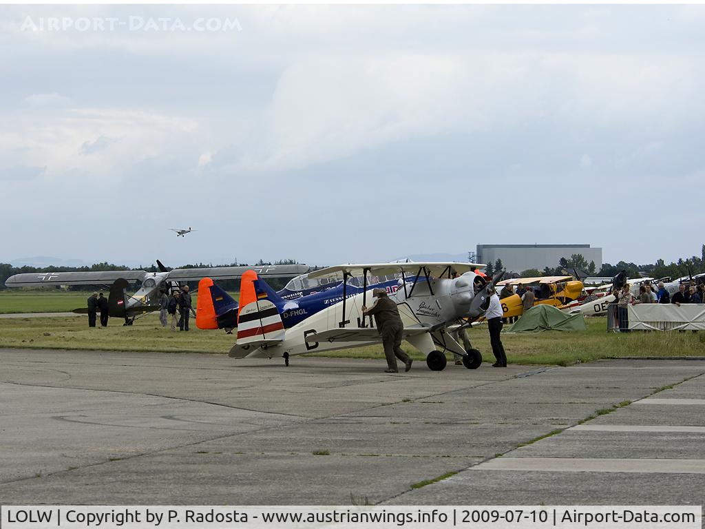 LOLW Airport - Overview Bücker Treffen 2009 at Wels