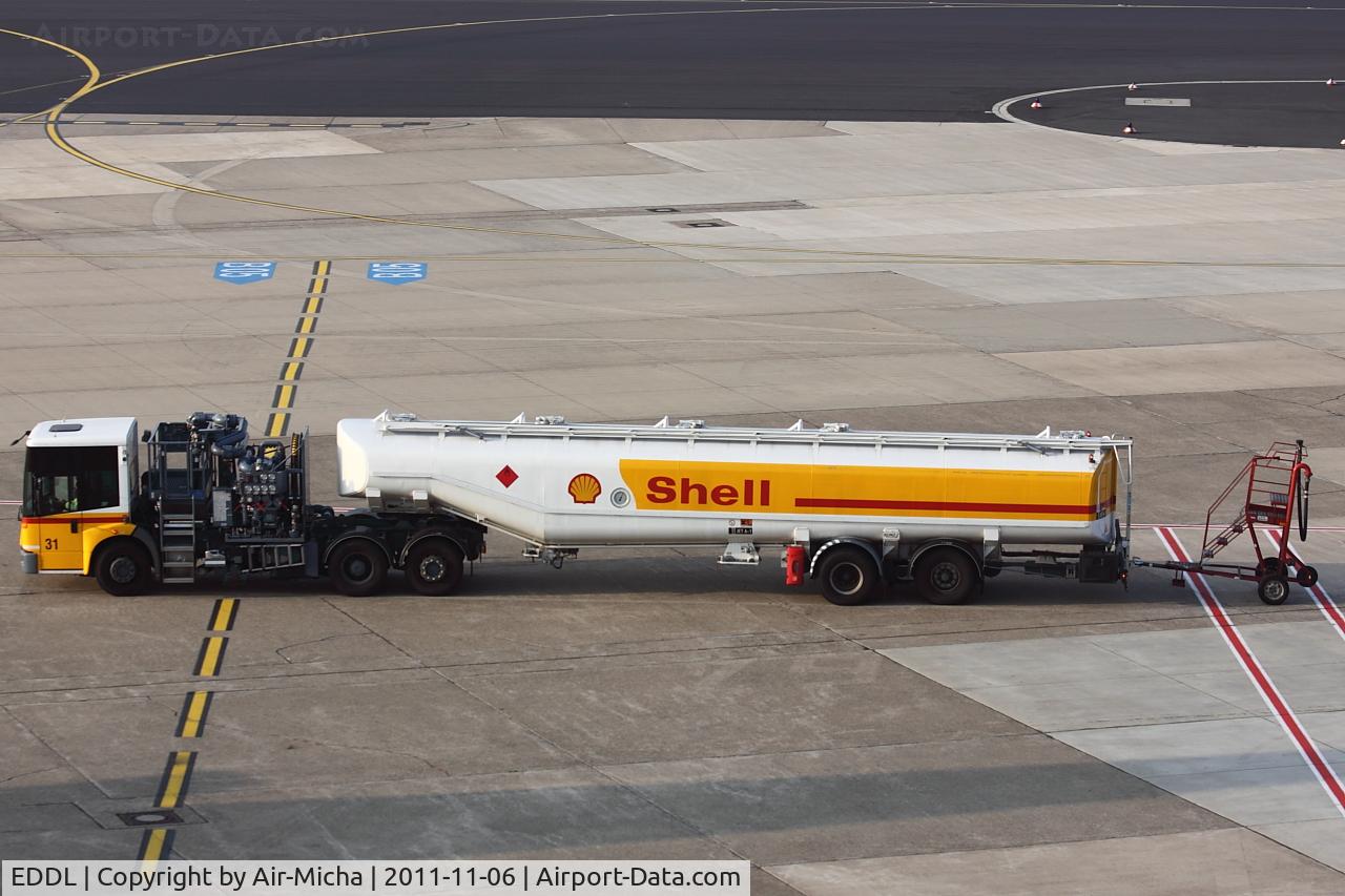 Düsseldorf International Airport, Düsseldorf Germany (EDDL) - Tank Truck No. 31 at Düsseldorf Airport