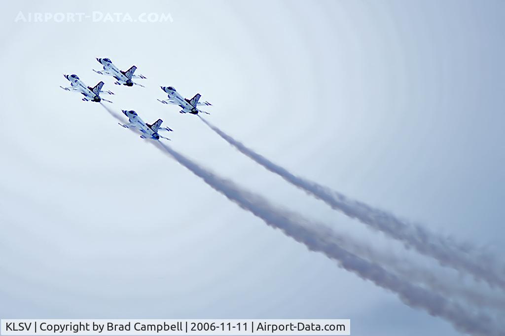 Nellis Afb Airport (LSV) - USAF Thunderbirds - Aviation Nation 2006